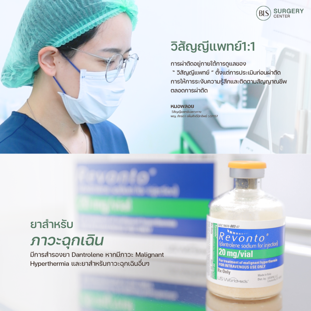 วิสัญญีแพทย์ประจำ BLS Surgery Center