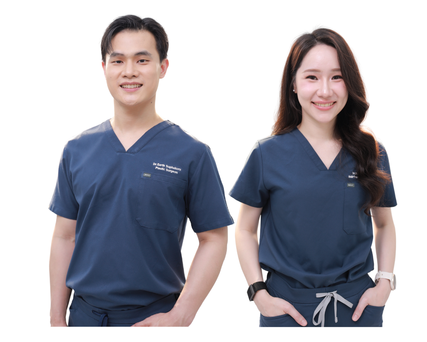 หมอเอิร์ธ BLS หมอบี ปลูกผม